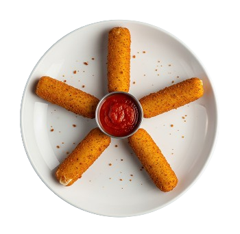 5 Pcs Mozzarella Sticks 