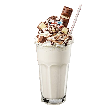 White Kinder Milkshake 